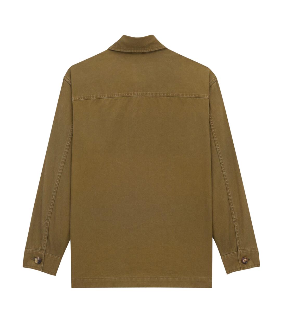 SAINT LAURENT Хлопковая рубашка, фото 2