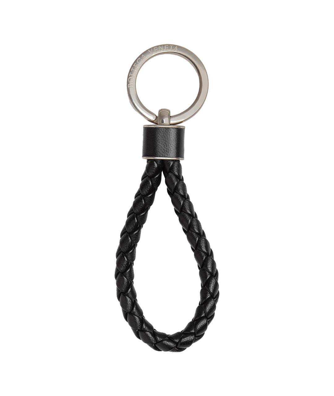 BOTTEGA VENETA Черный брелок, фото 1