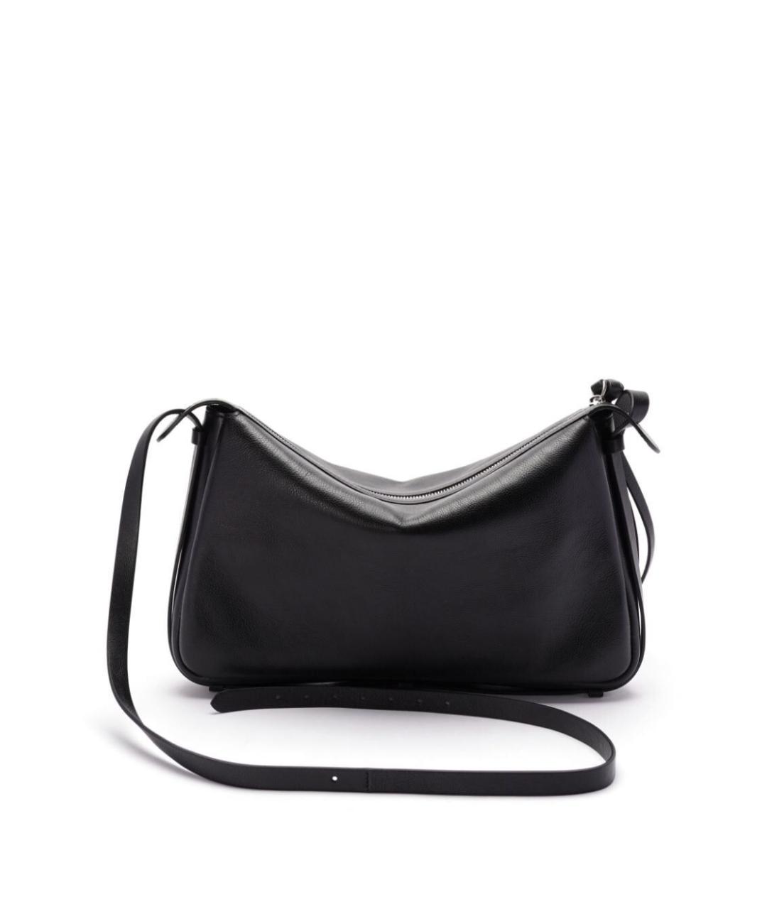 FENDI Черная кожаная сумка через плечо, фото 6