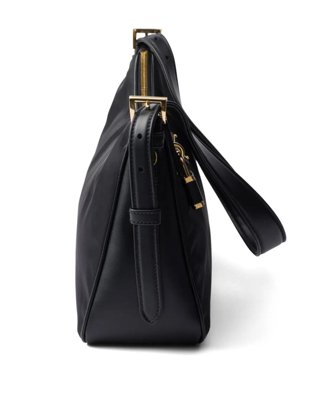 PRADA Черная синтетическая сумка через плечо, фото 3