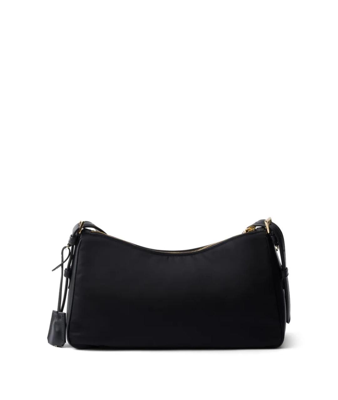 PRADA Черная синтетическая сумка через плечо, фото 2