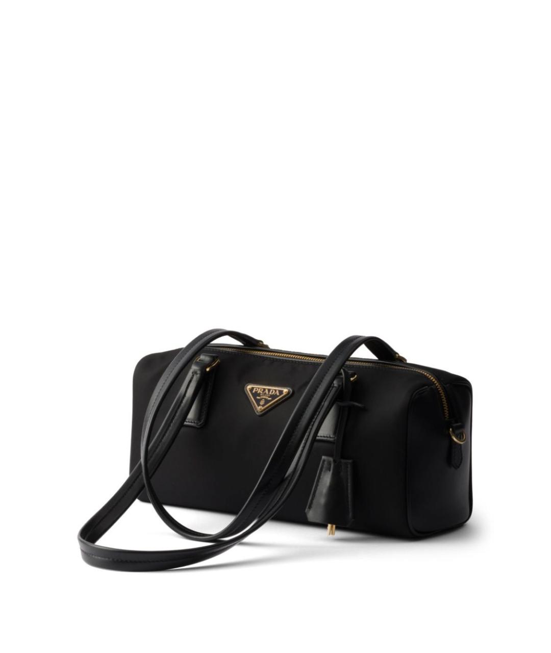 PRADA Черная синтетическая сумка тоут, фото 3