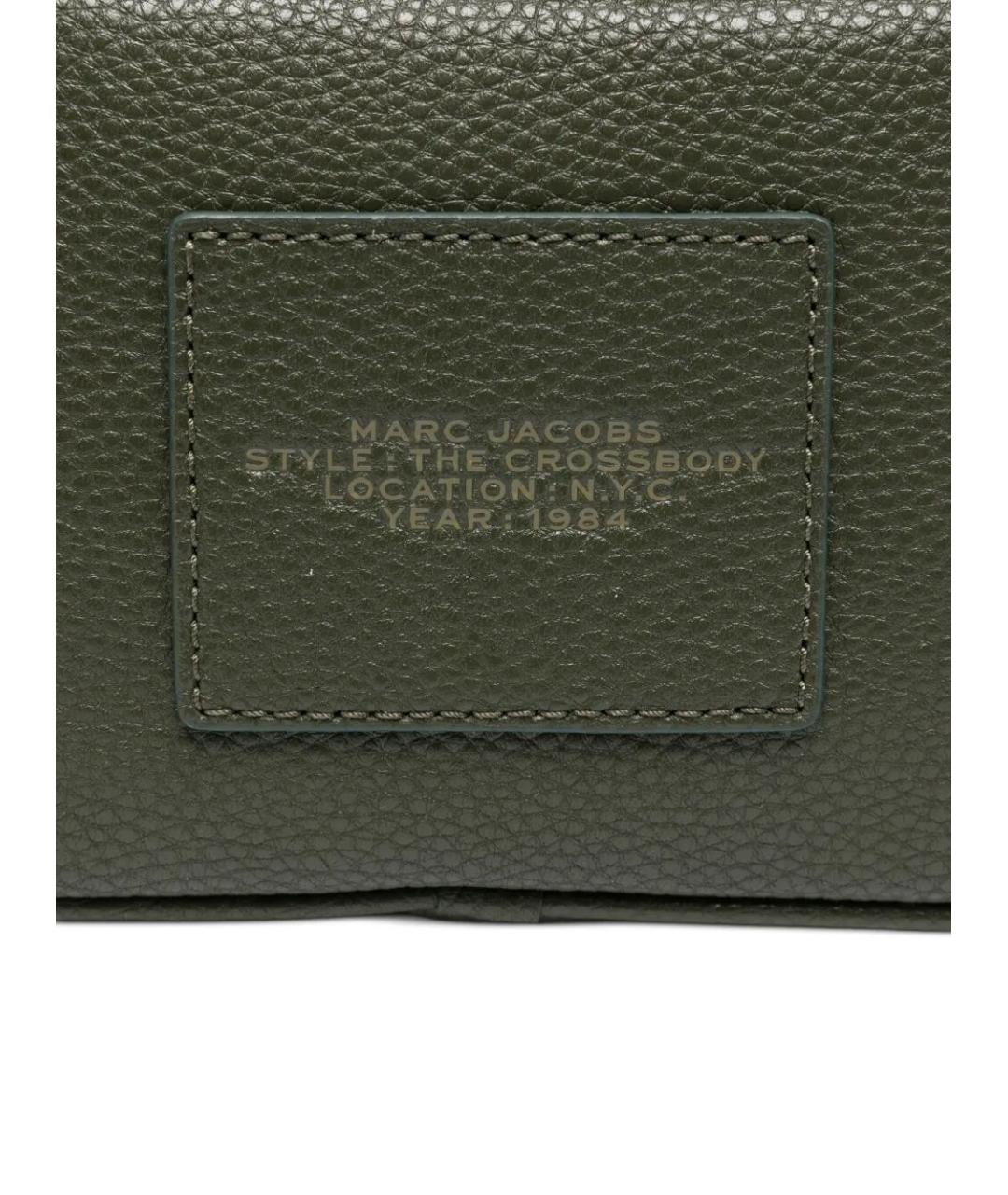 MARC JACOBS Зеленая кожаная сумка через плечо, фото 4