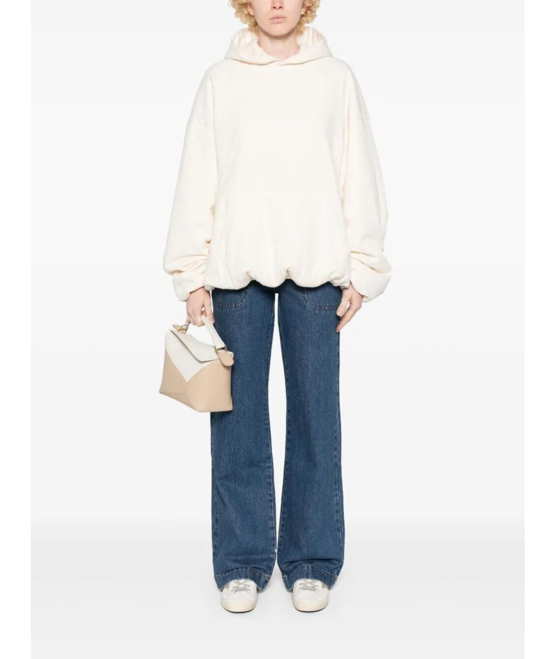 A.P.C. Синие хлопковые прямые джинсы, фото 5