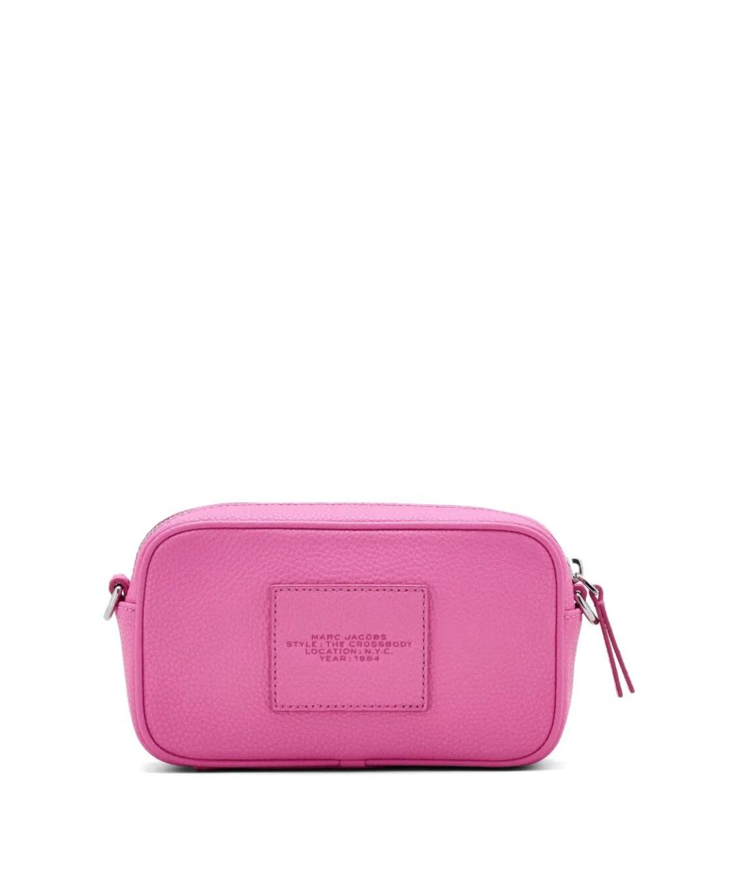 MARC JACOBS Розовая кожаная сумка через плечо, фото 5