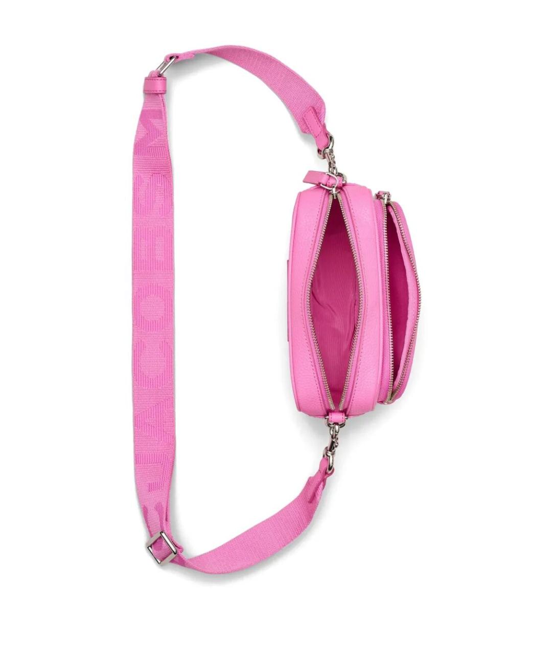 MARC JACOBS Розовая кожаная сумка через плечо, фото 3