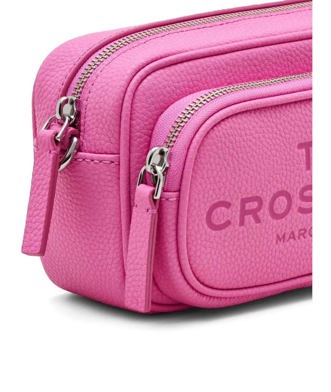 MARC JACOBS Розовая кожаная сумка через плечо, фото 6