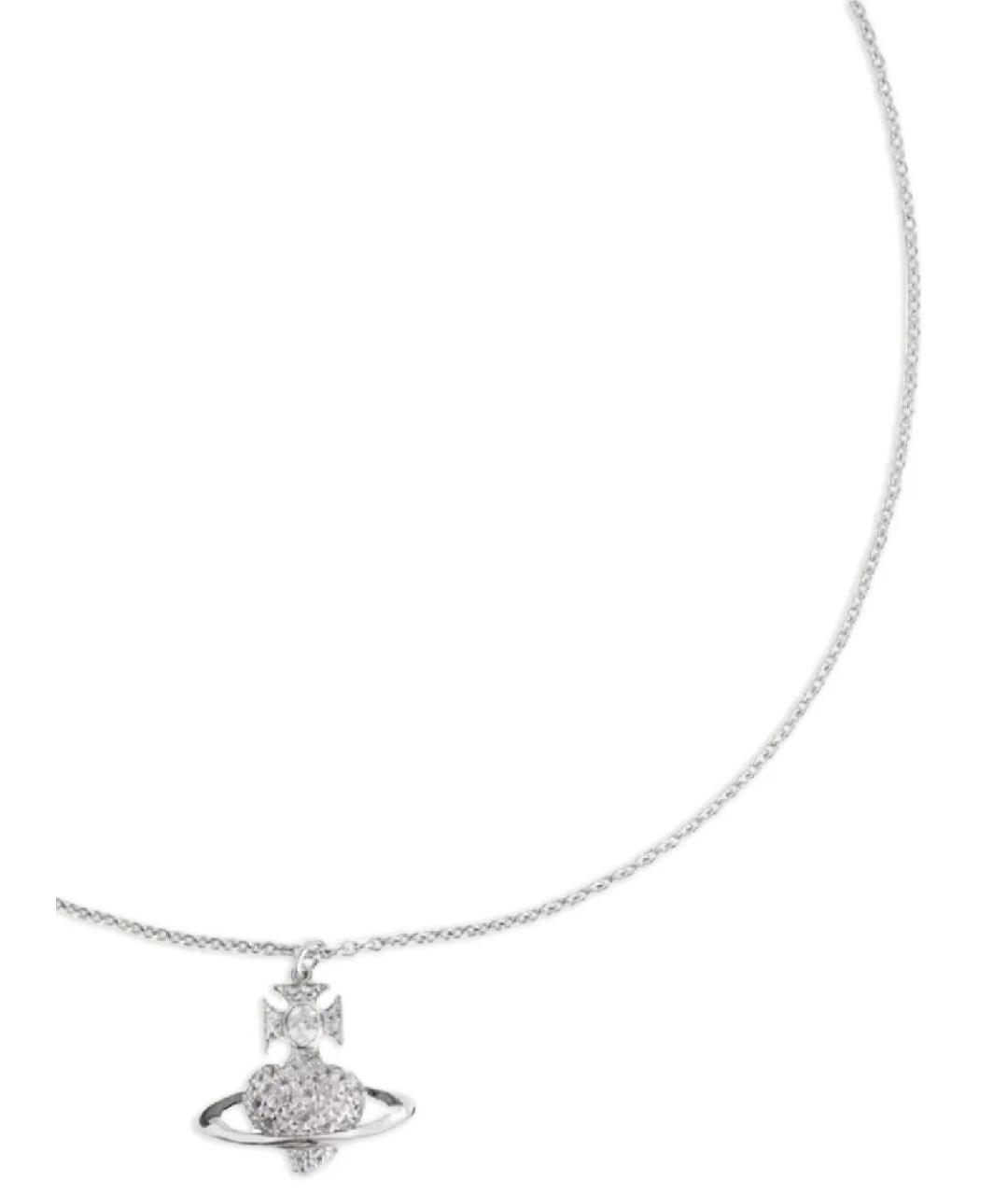 VIVIENNE WESTWOOD Серебряное латунное колье, фото 2