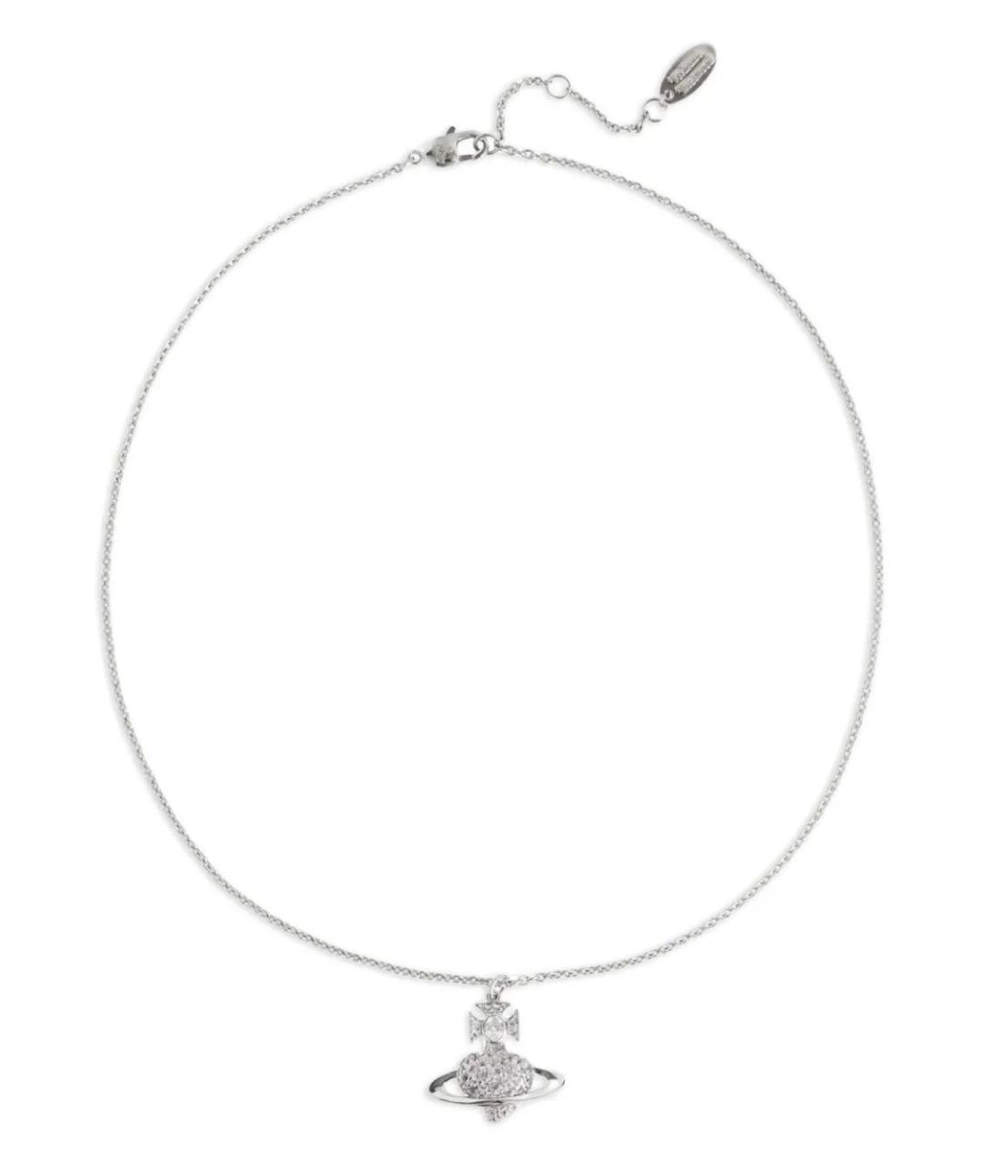 VIVIENNE WESTWOOD Серебряное латунное колье, фото 1