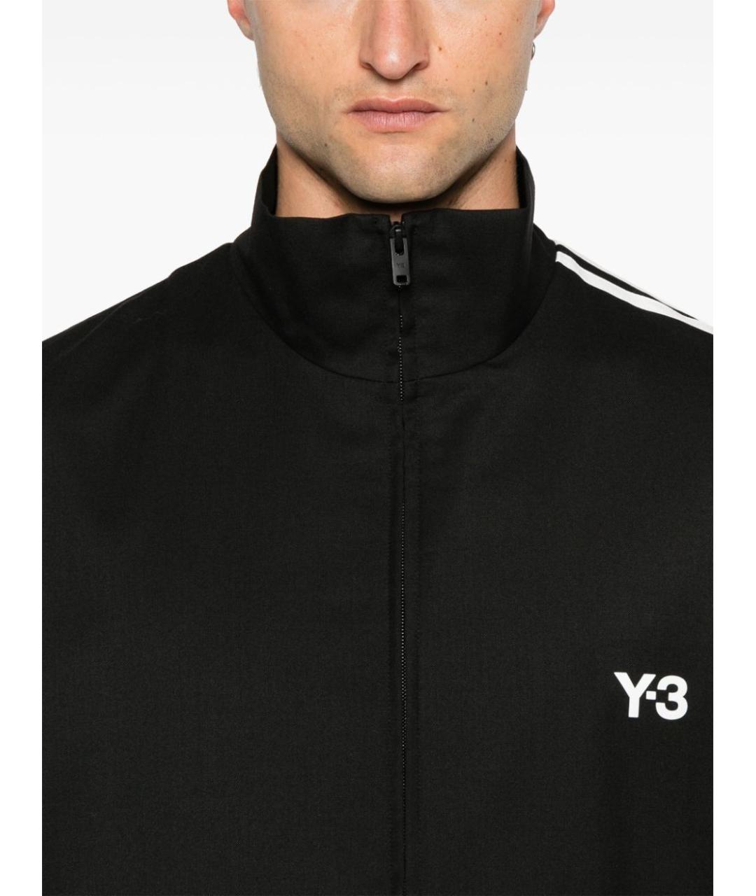 Y-3 Черная полиэстеровая куртка, фото 3