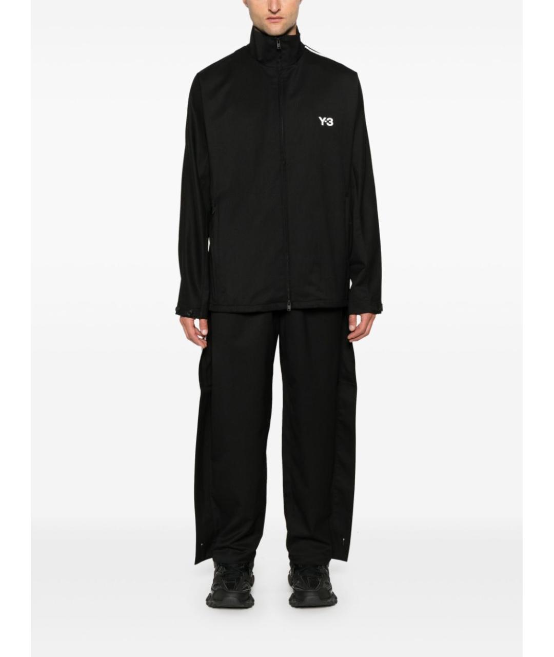 Y-3 Черная полиэстеровая куртка, фото 5