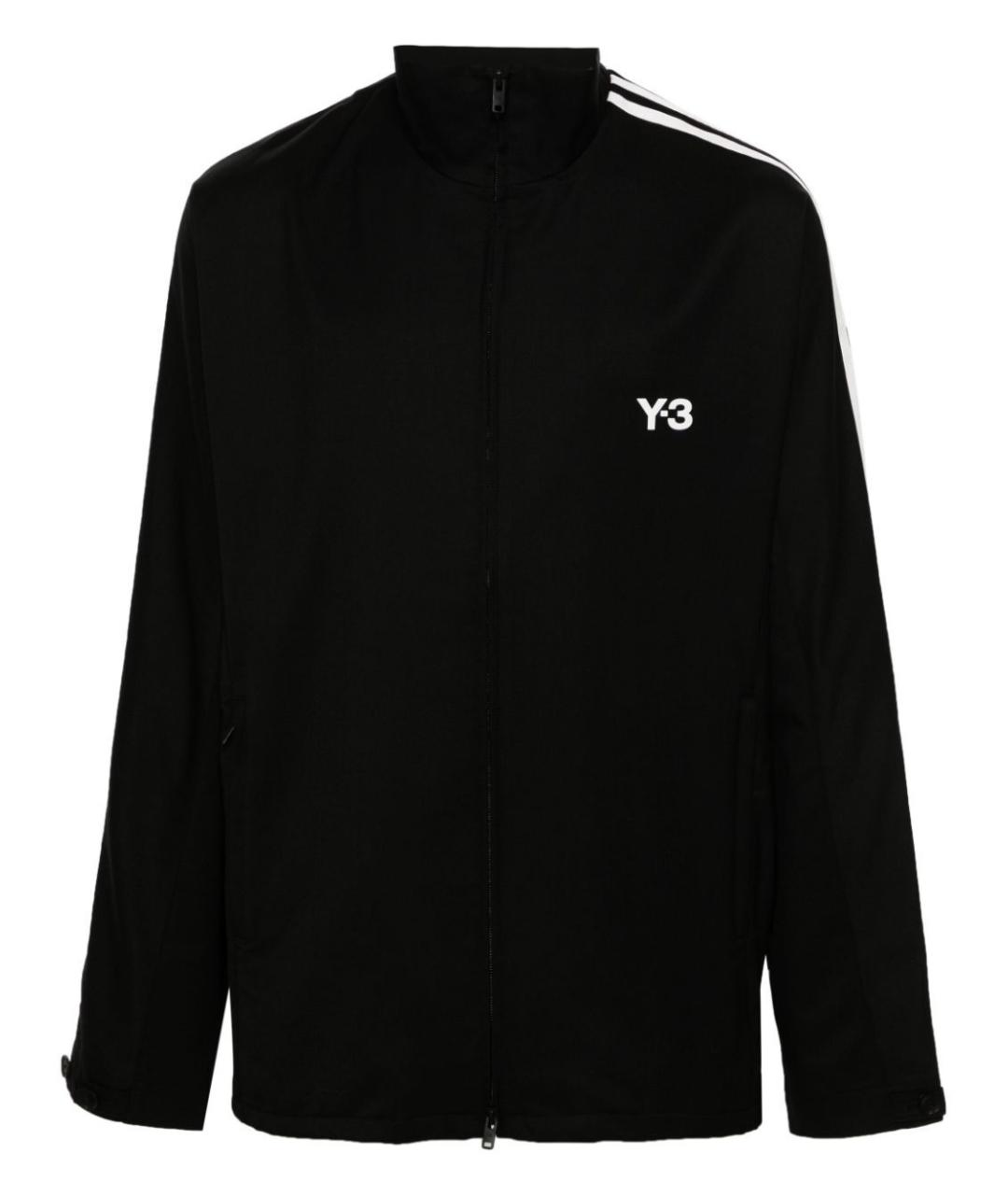 Y-3 Черная полиэстеровая куртка, фото 1