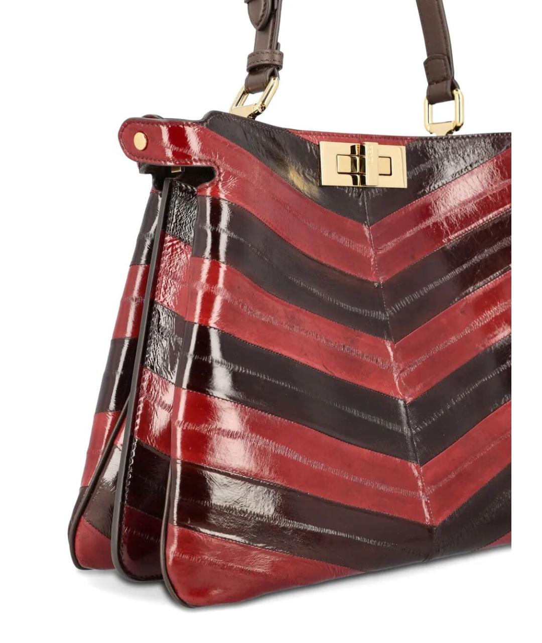 FENDI Мульти сумка тоут из лакированной кожи, фото 3