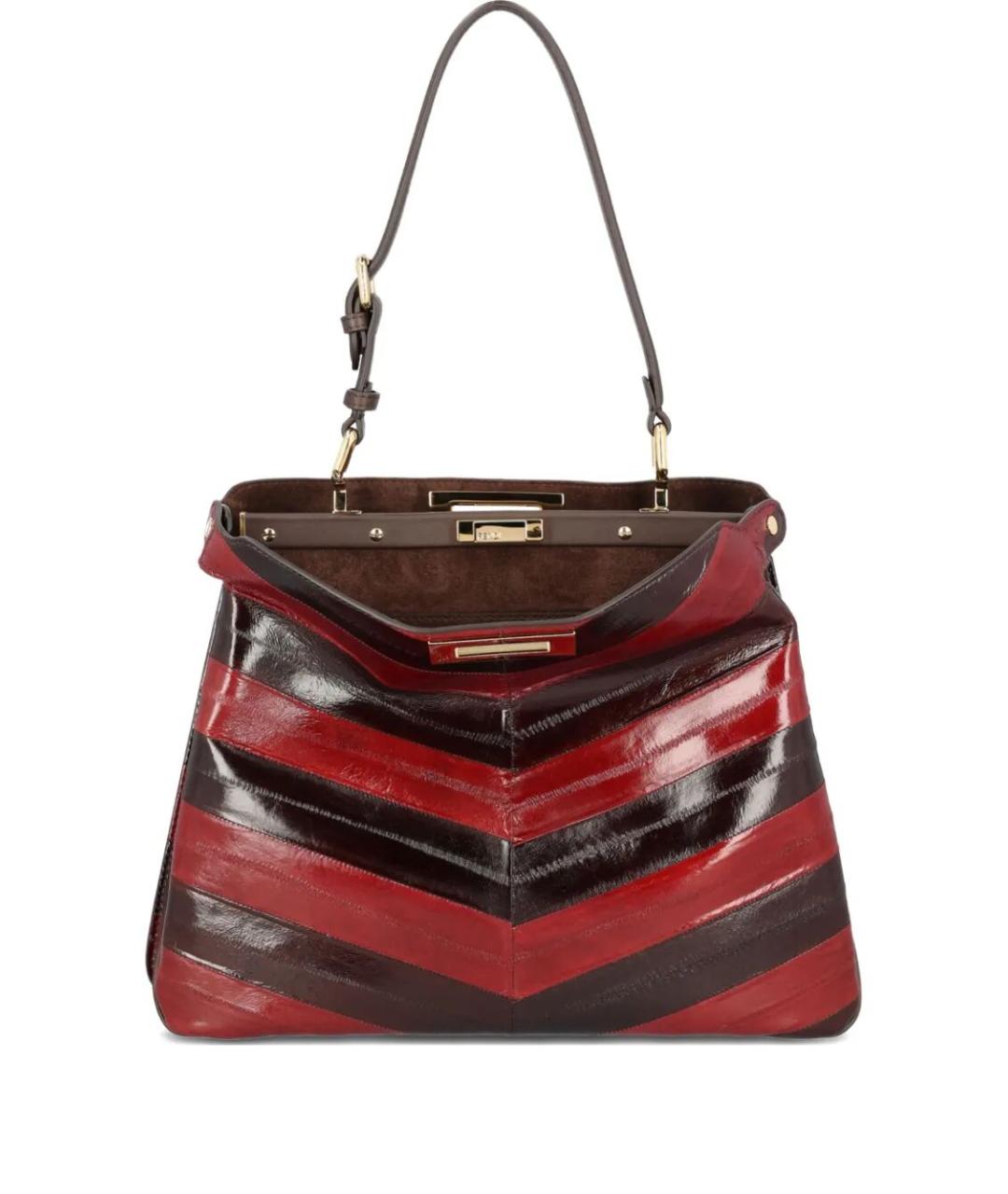 FENDI Мульти сумка тоут из лакированной кожи, фото 1