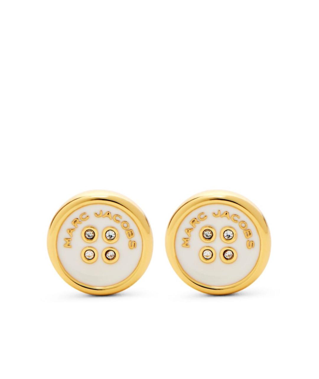 MARC JACOBS Золотые латунные серьги, фото 1