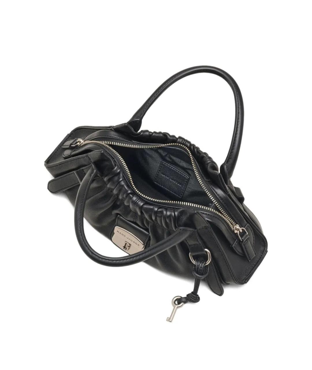 MARC JACOBS Черная кожаная сумка через плечо, фото 3