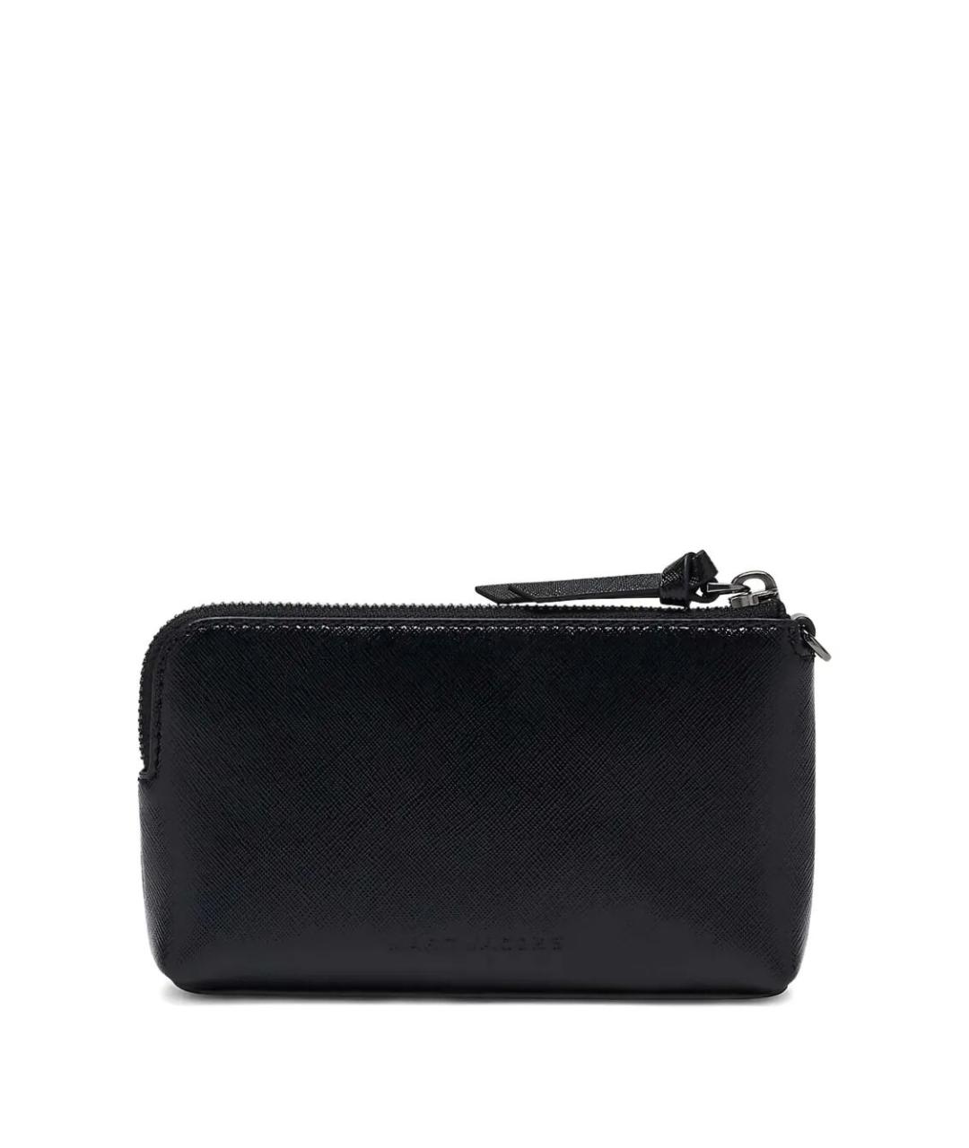 MARC JACOBS Черный кожаный кошелек, фото 2