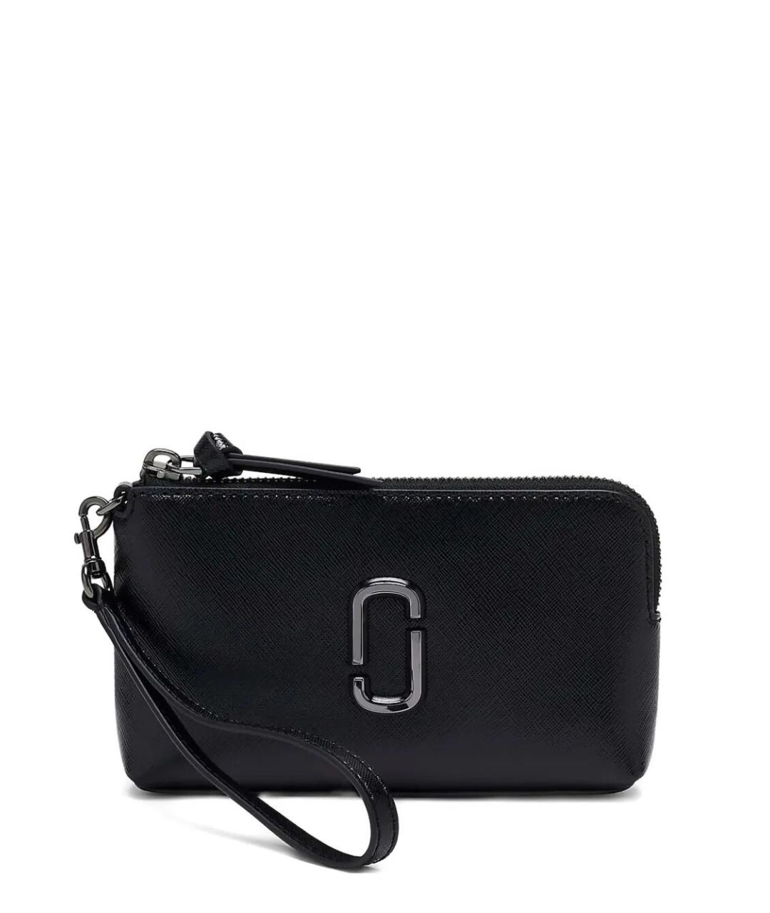 MARC JACOBS Черный кожаный кошелек, фото 1