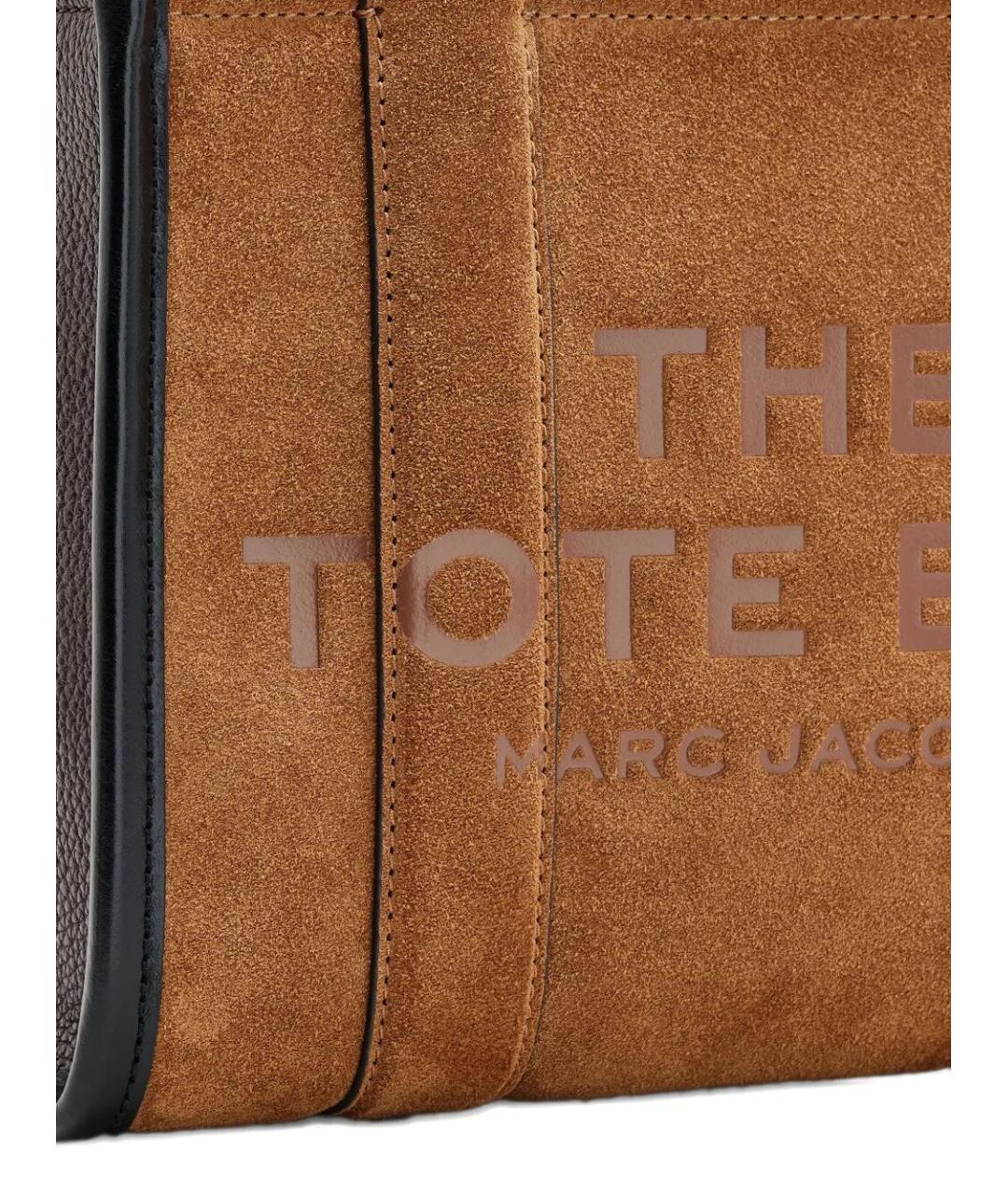 MARC JACOBS Коричневая замшевая сумка тоут, фото 5