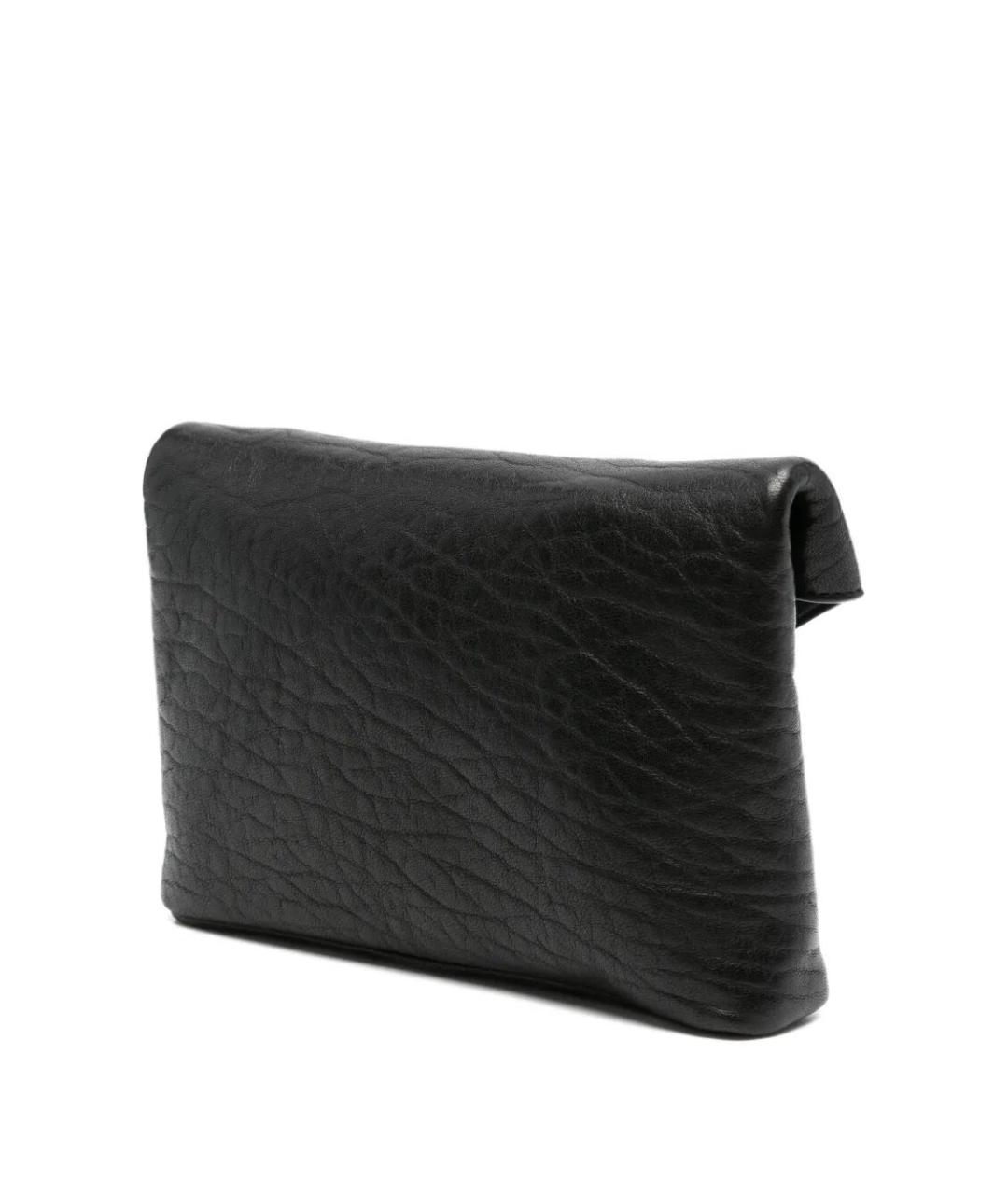 SAINT LAURENT Черная кожаная сумка через плечо, фото 3