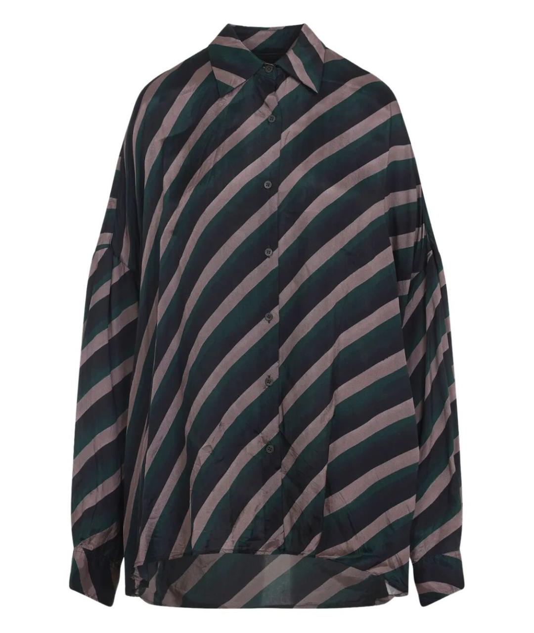 DRIES VAN NOTEN Мульти вискозная рубашка, фото 1