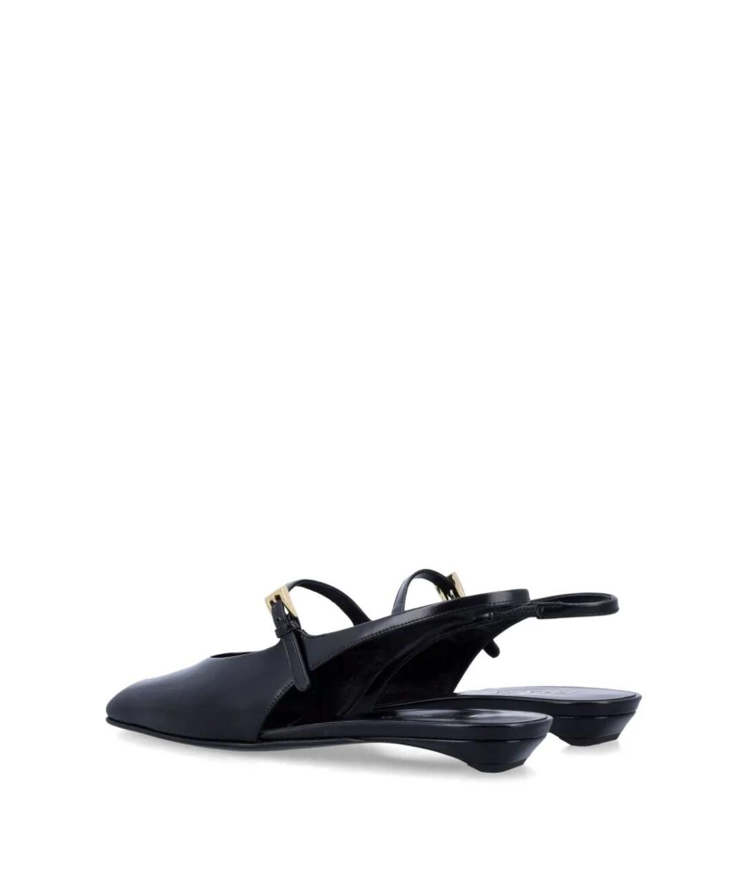 PRADA Черные балетки из лакированной кожи, фото 3