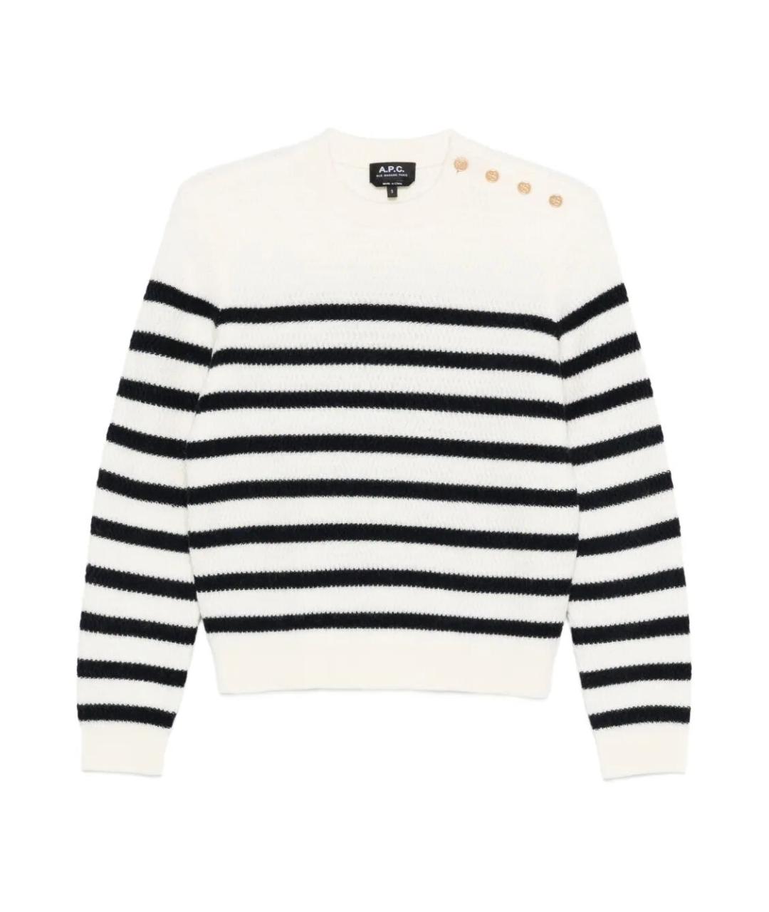 A.P.C. Мульти шерстяной джемпер / свитер, фото 1