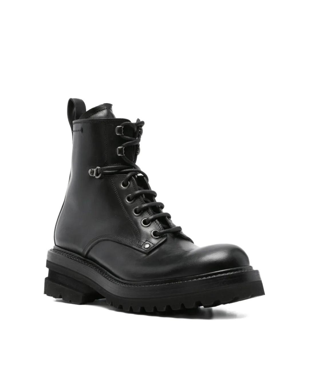 PREMIATA Черные кожаные высокие ботинки, фото 2