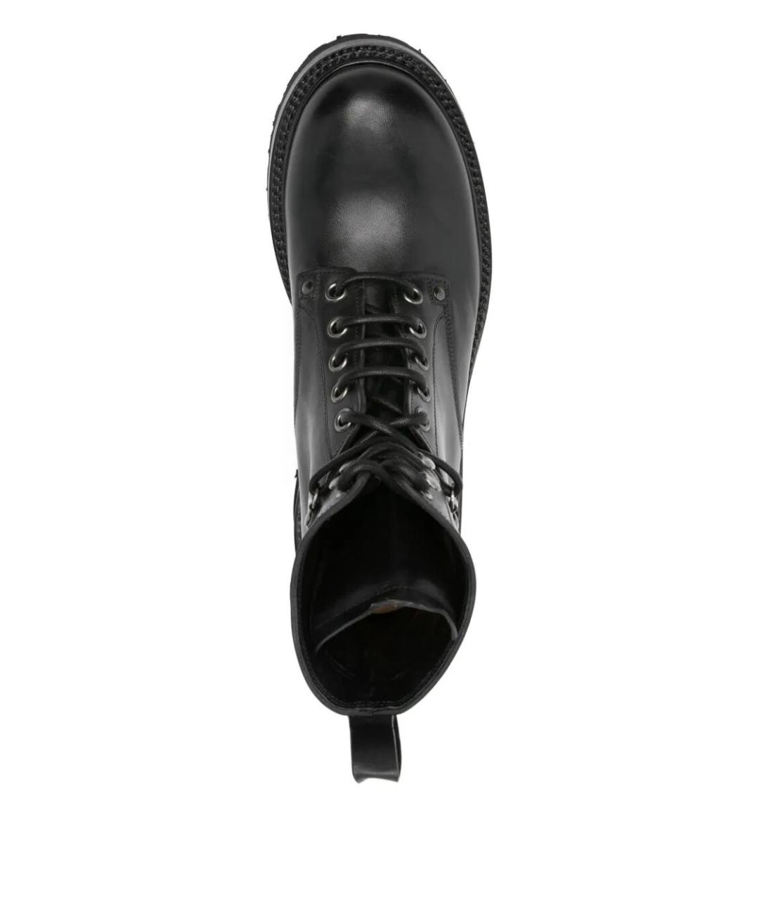 PREMIATA Черные кожаные высокие ботинки, фото 4