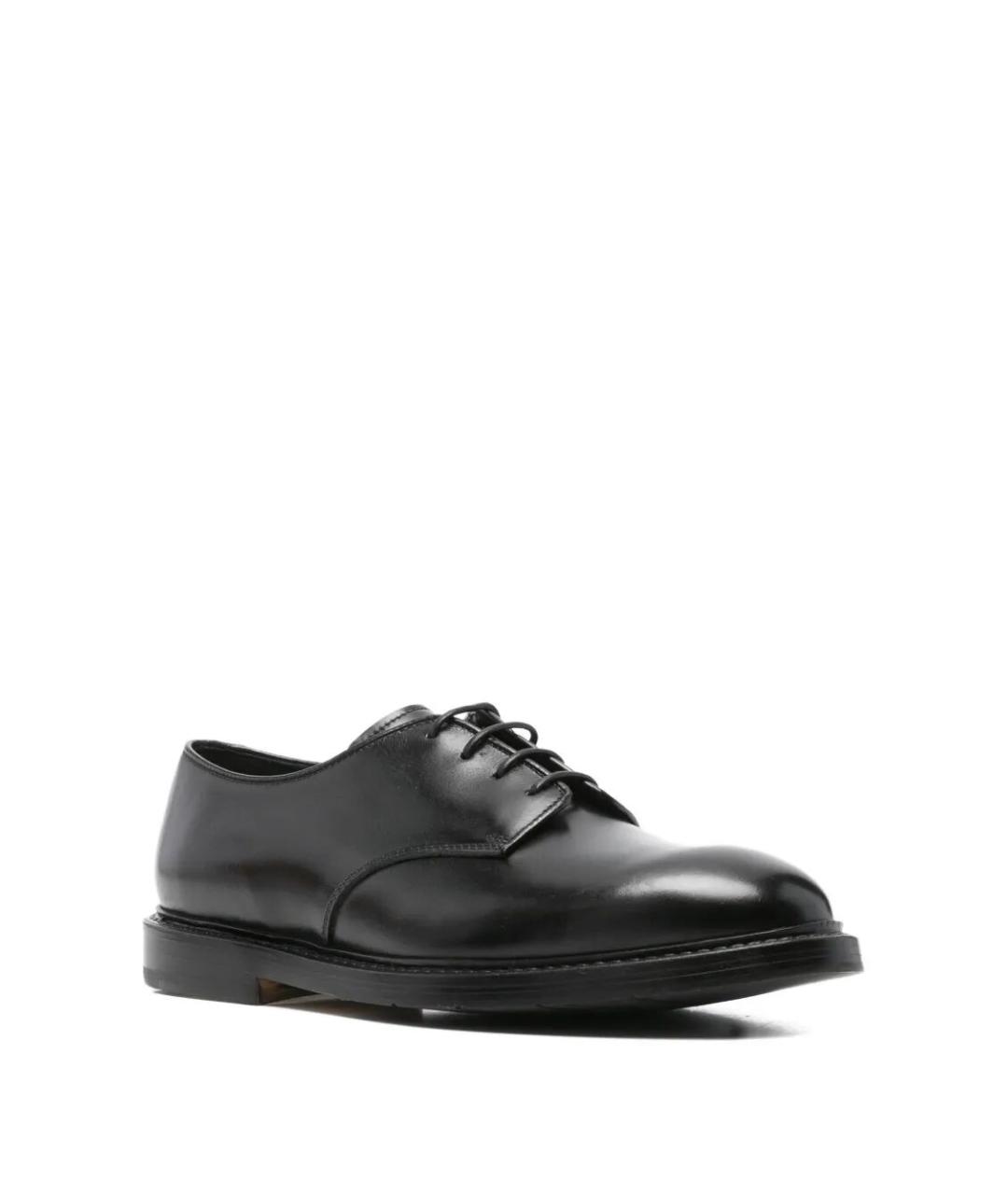 PREMIATA Черные кожаные туфли, фото 2