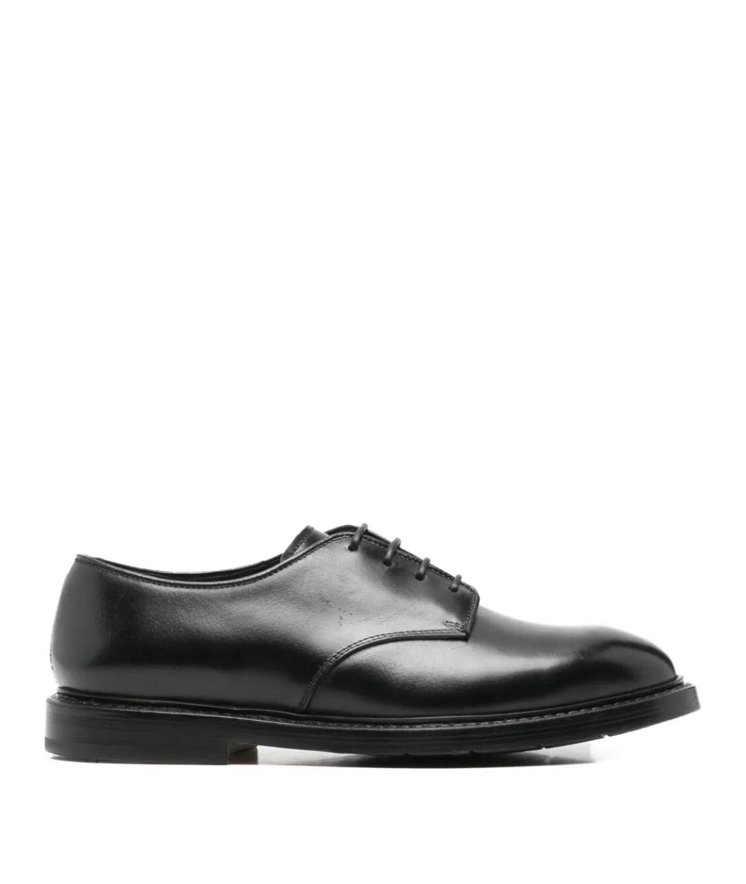 PREMIATA Черные кожаные туфли, фото 1
