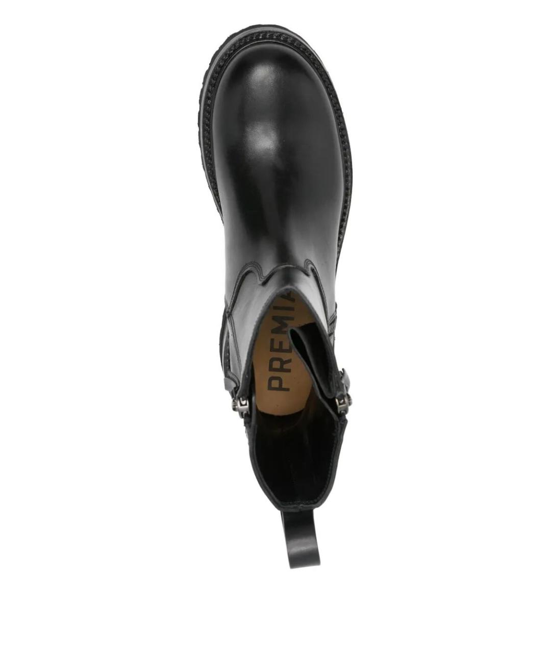 PREMIATA Черные кожаные высокие ботинки, фото 4