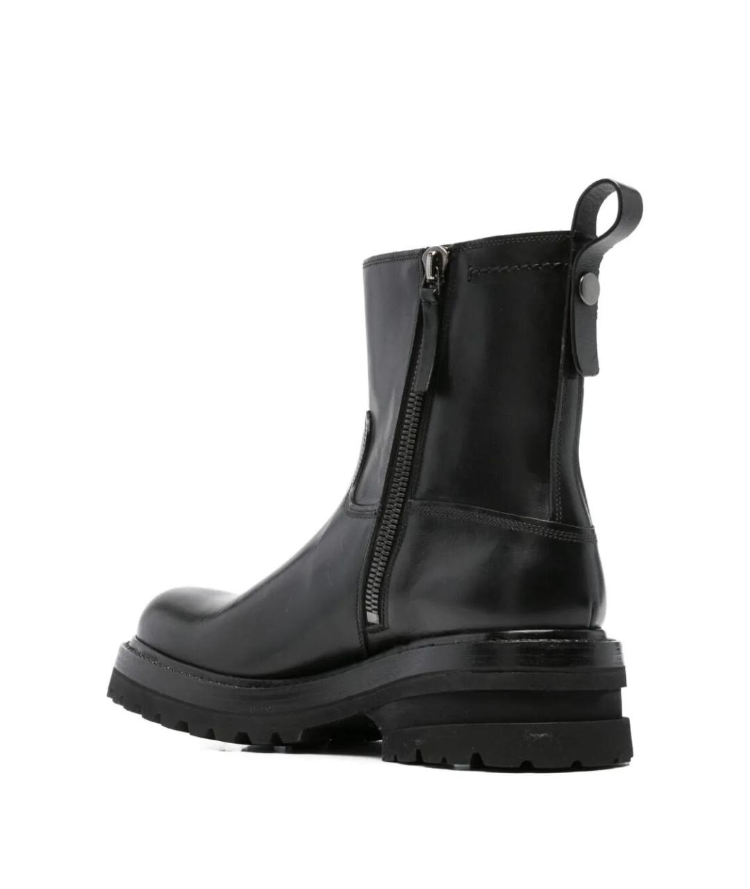 PREMIATA Черные кожаные высокие ботинки, фото 3