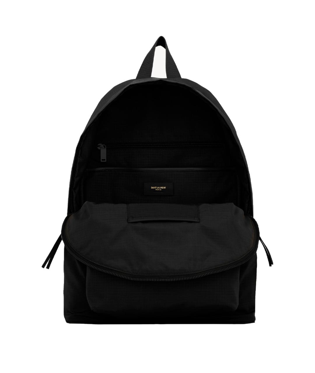 SAINT LAURENT Черный рюкзак, фото 4
