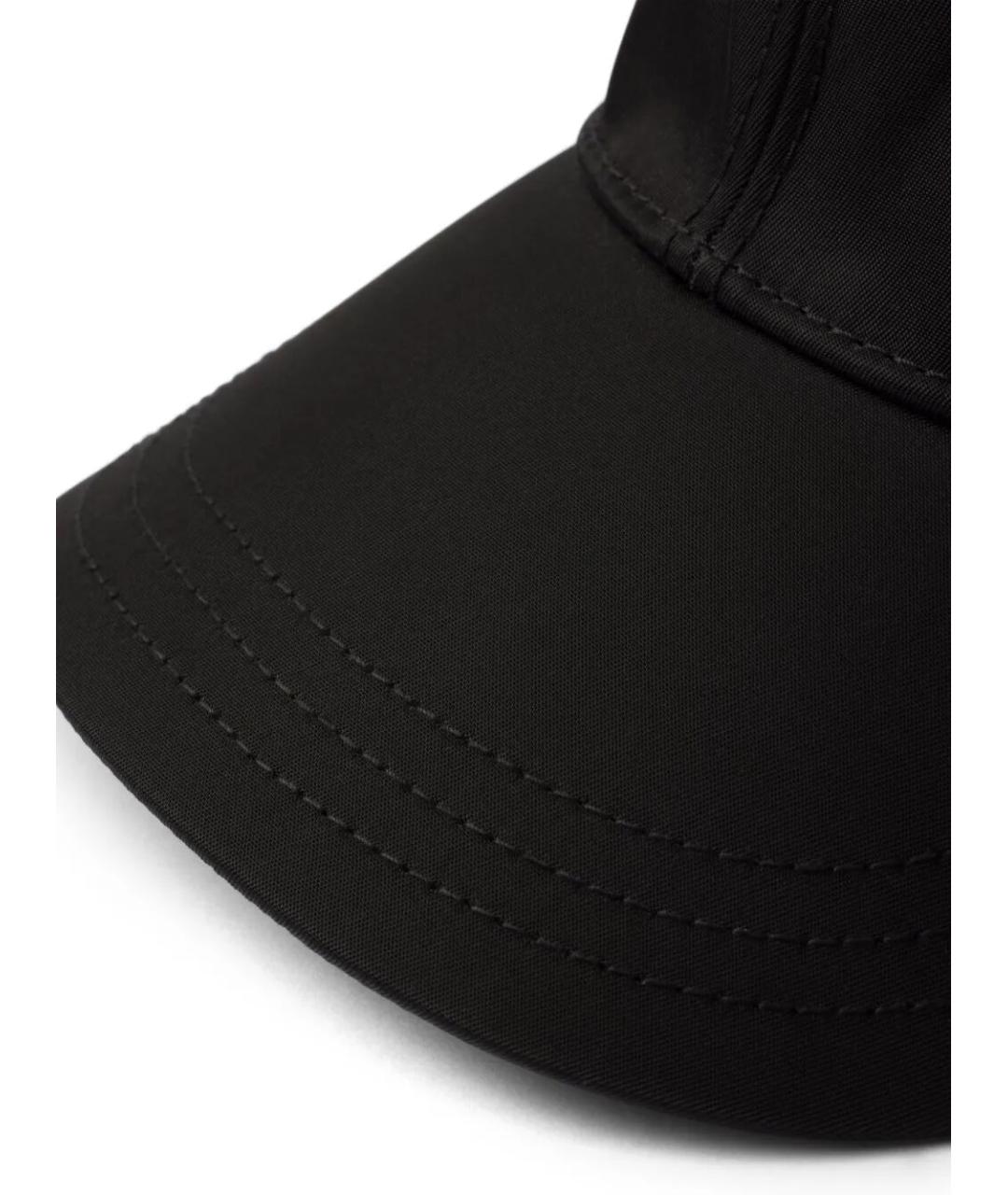 PRADA Черная синтетическая шляпа, фото 3