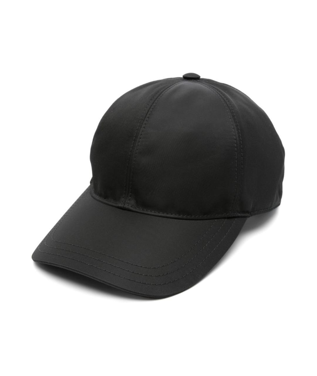 PRADA Черная синтетическая шляпа, фото 1