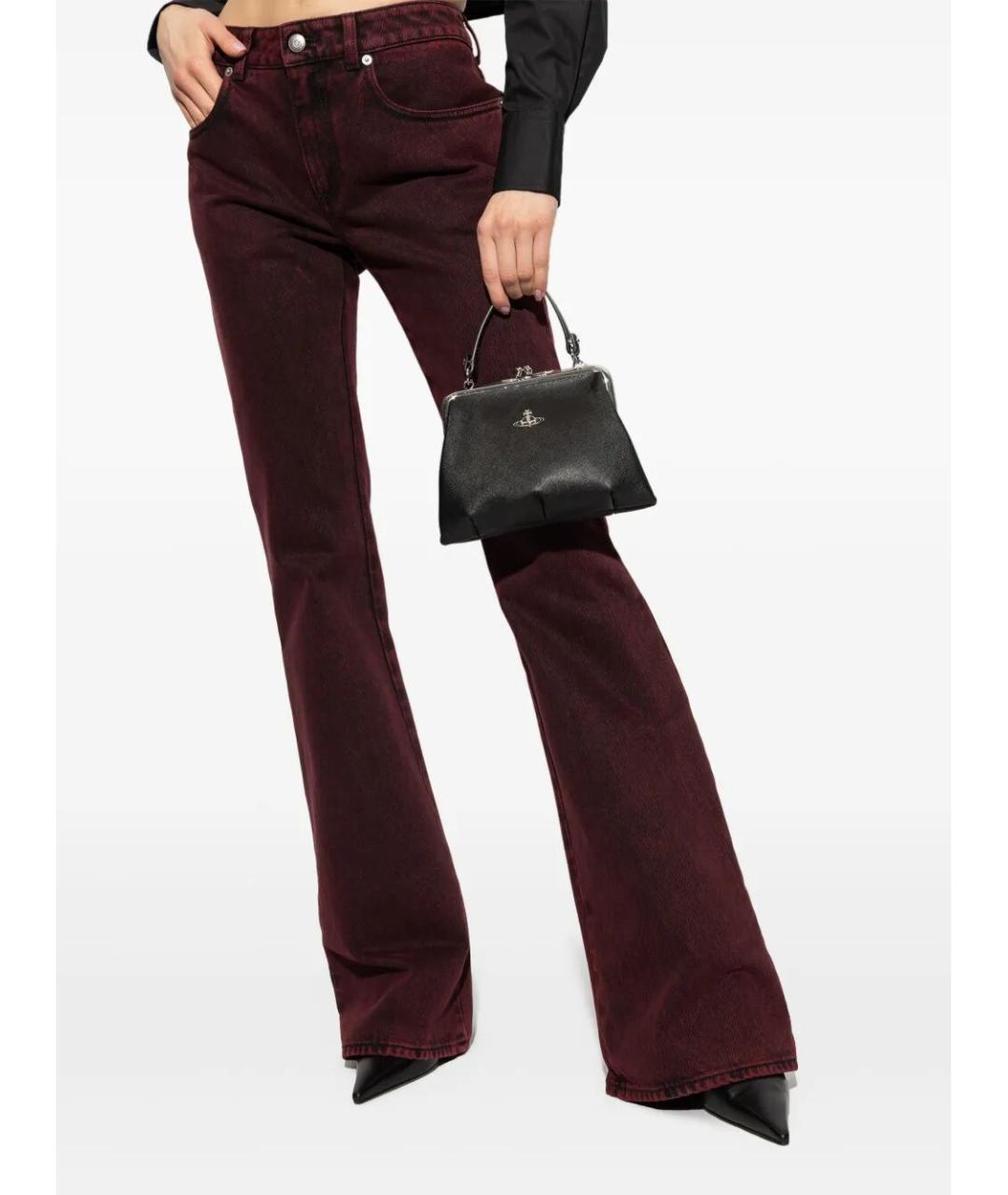 VIVIENNE WESTWOOD Черная сумка тоут из искусственной кожи, фото 2