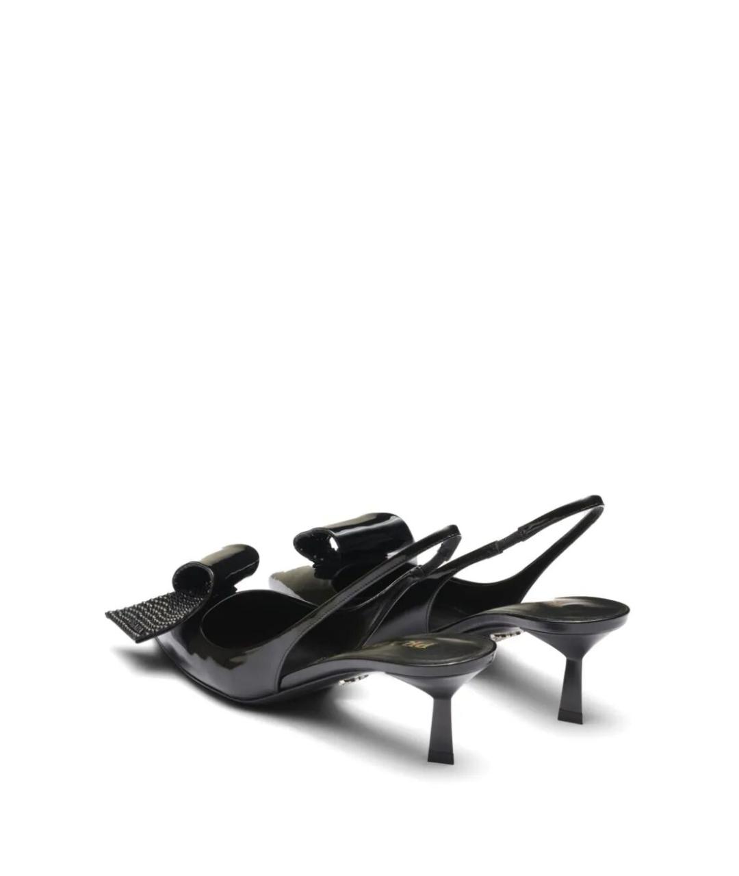 PRADA Черные туфли из лакированной кожи, фото 4