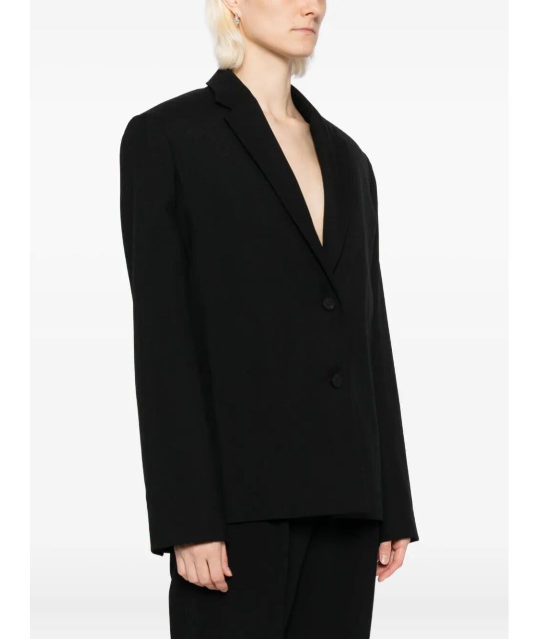 JACQUEMUS Черный шерстяной жакет/пиджак, фото 2