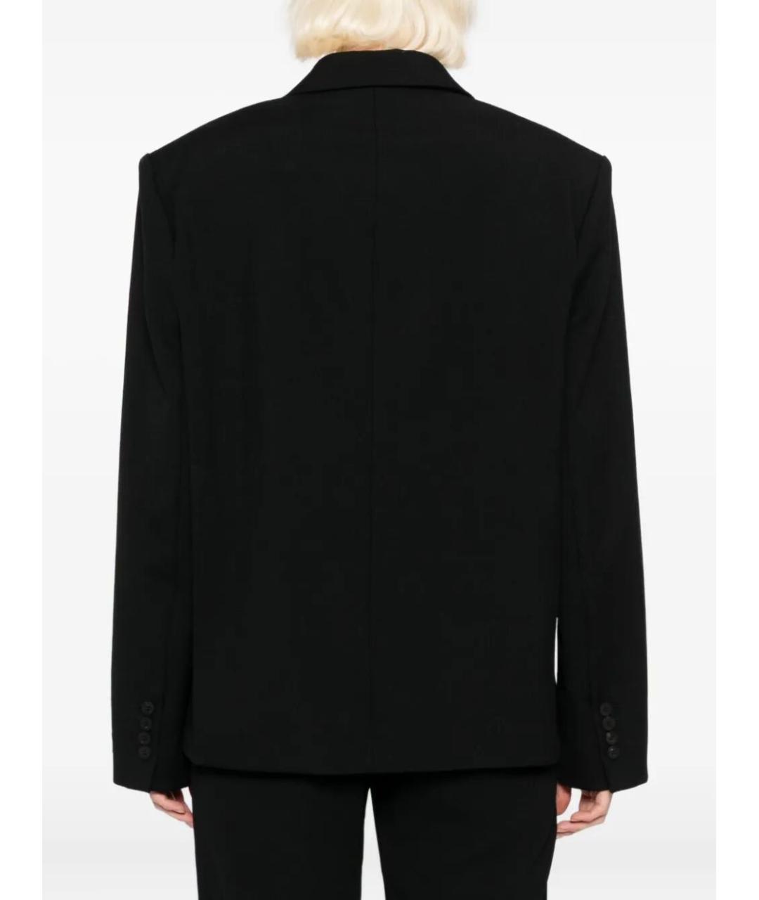 JACQUEMUS Черный шерстяной жакет/пиджак, фото 3