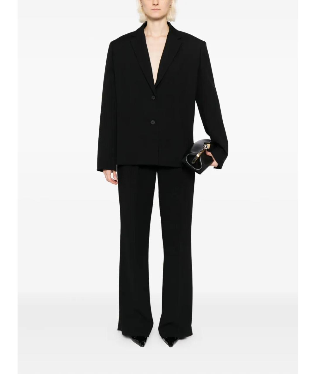 JACQUEMUS Черный шерстяной жакет/пиджак, фото 5