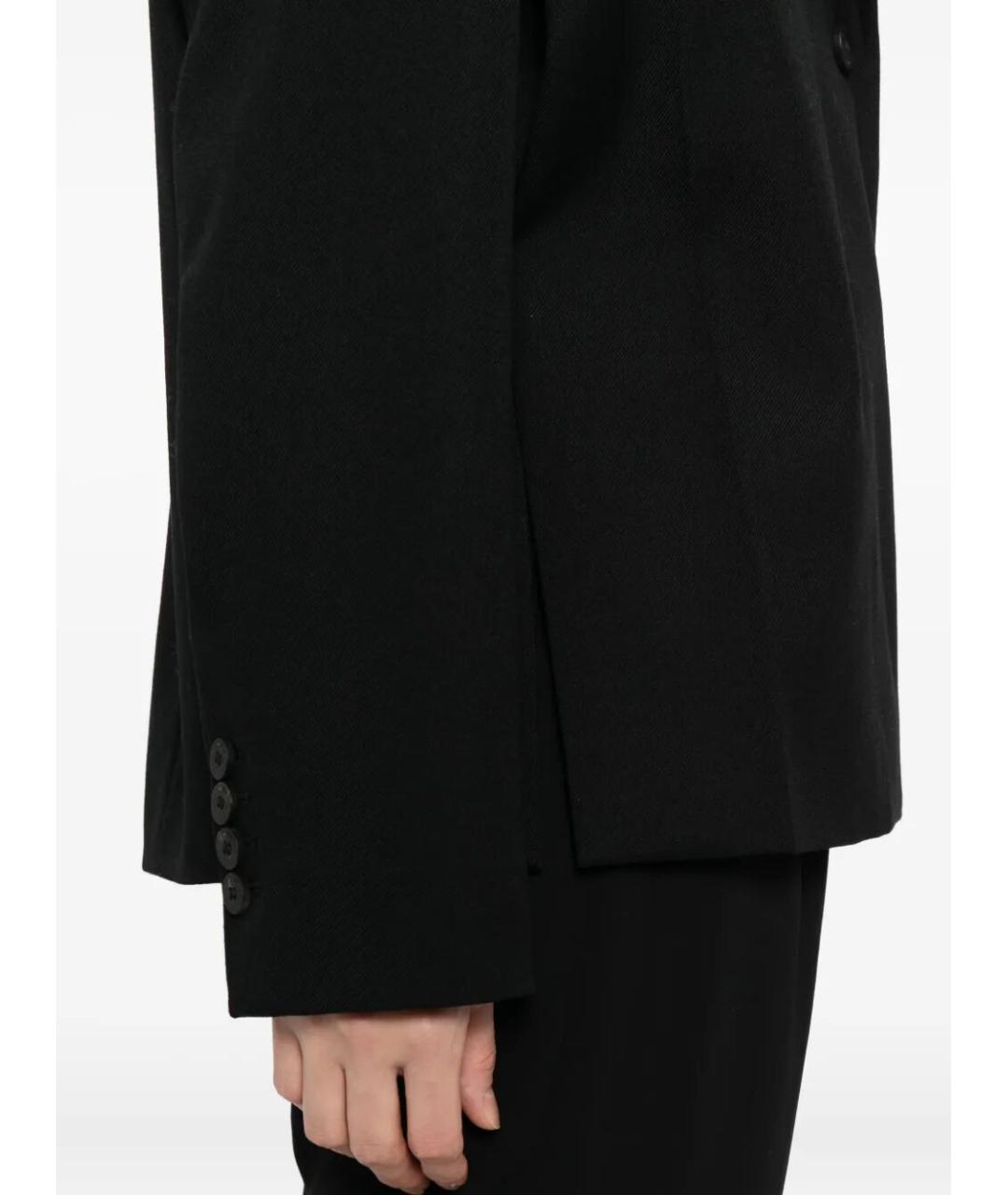 JACQUEMUS Черный шерстяной жакет/пиджак, фото 4