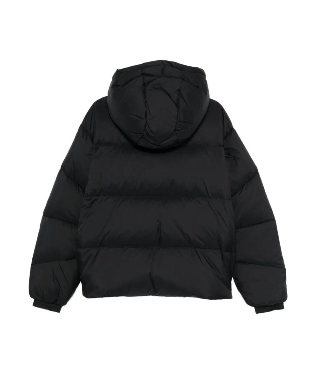 MSGM Черный полиамидовый пуховик, фото 2