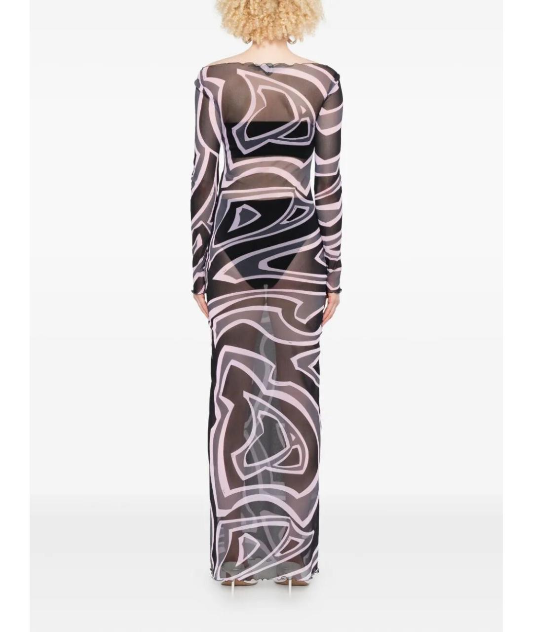 PUCCI Черное полиамидовое платье, фото 4