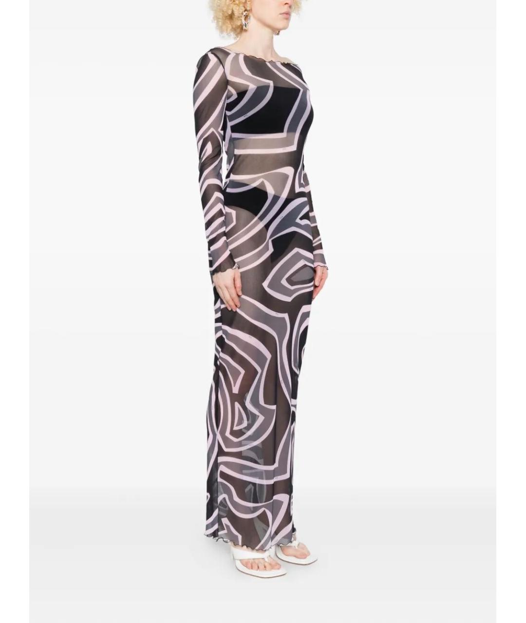 PUCCI Черное полиамидовое платье, фото 5