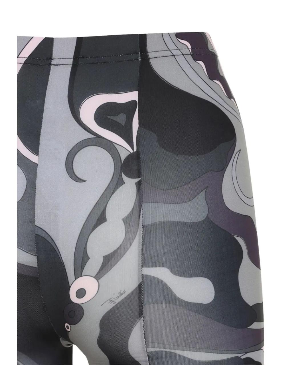 PUCCI Антрацитовые носки, чулки и колготы, фото 3