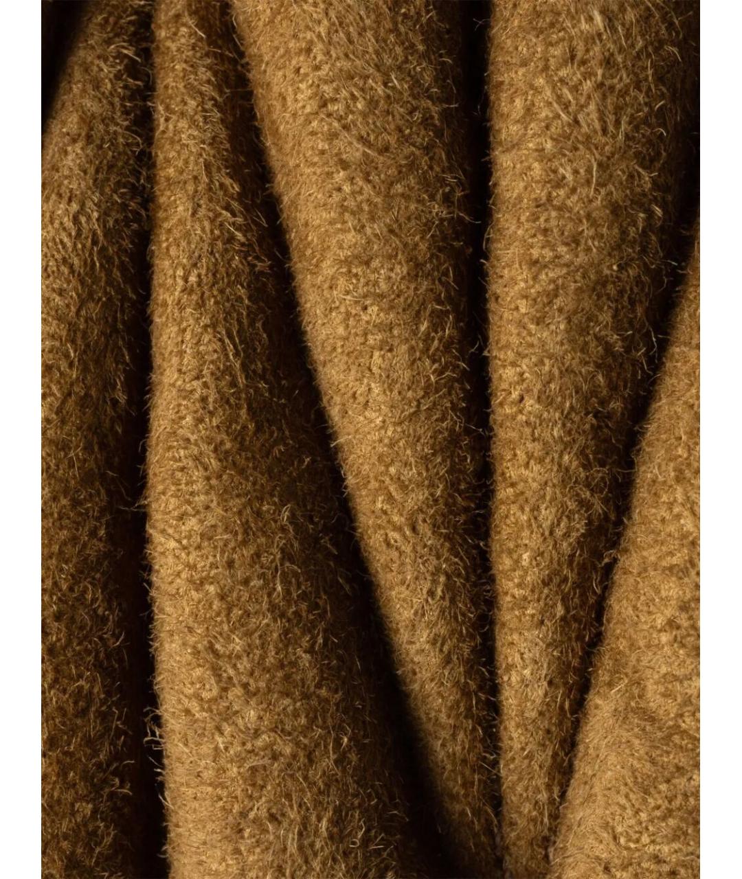 MIU MIU Хаки замшевая сумка через плечо, фото 5