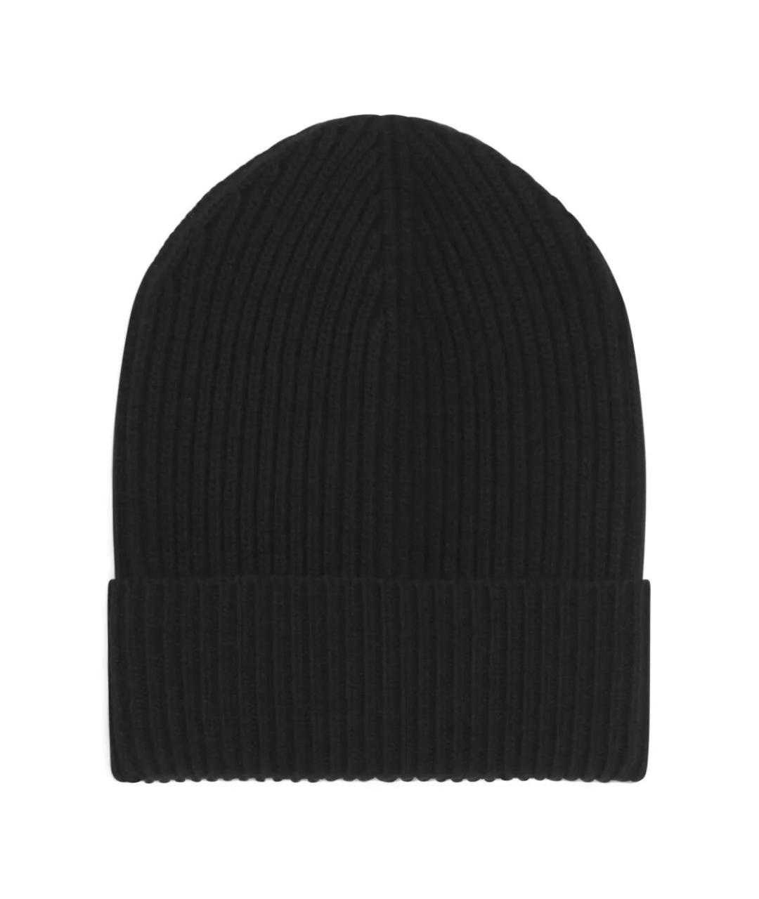 DOLCE&GABBANA Черная шерстяная шапка, фото 1