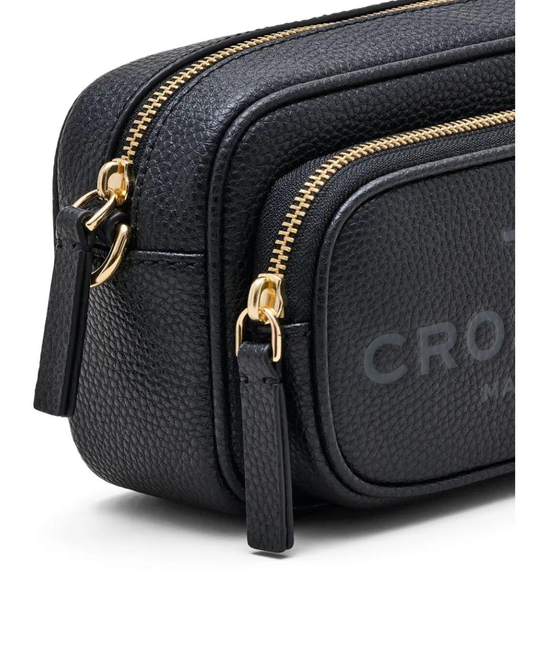 MARC JACOBS Черная кожаная сумка через плечо, фото 5