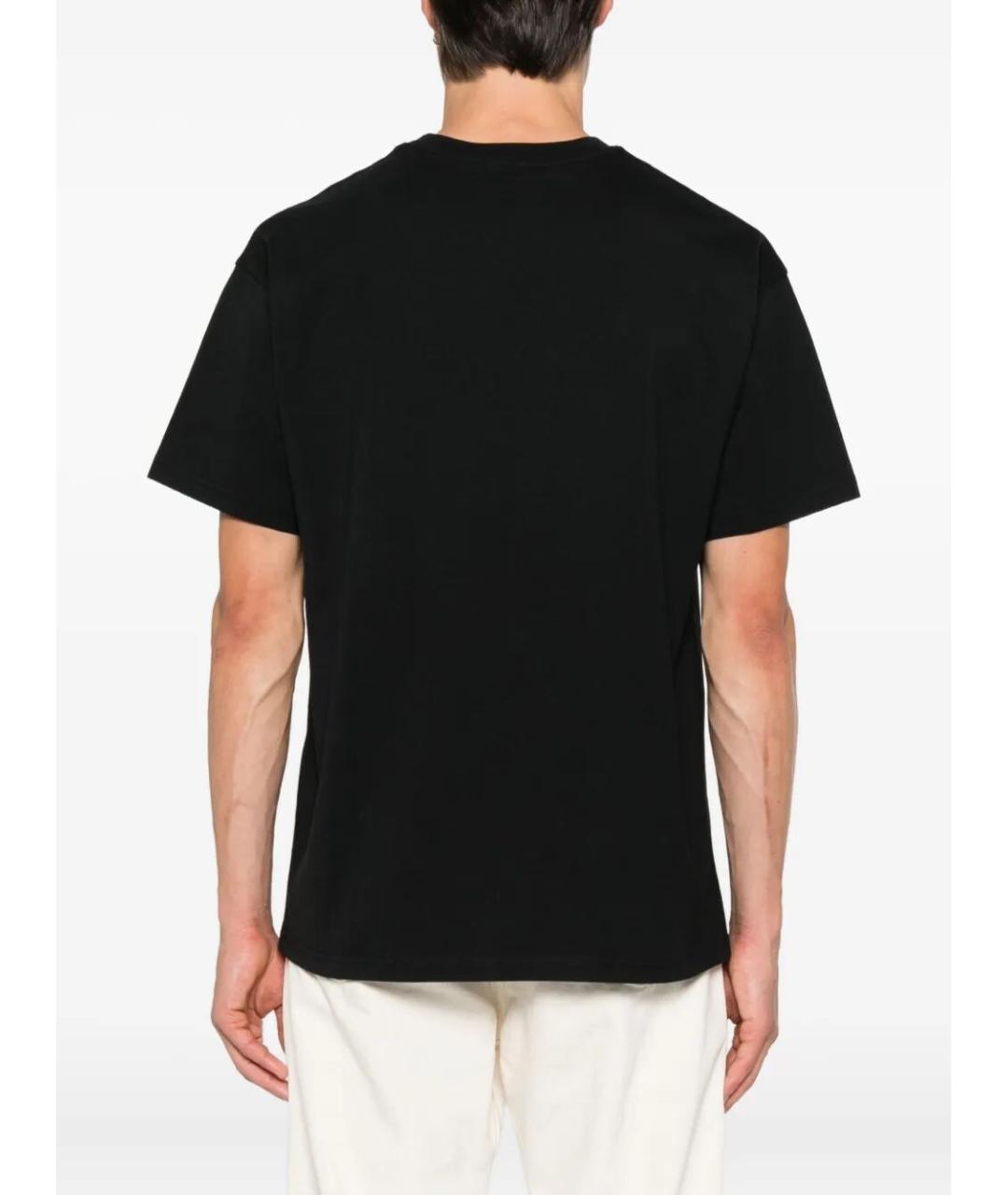 GIVENCHY Черная хлопковая футболка, фото 3